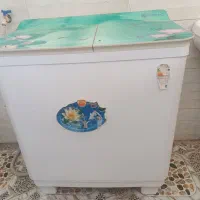 لباسشویی دوقولو مدل PSK و میز نهاررخوری 4نفره تمیز