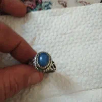 انگشتر نقره نگین آبی|جواهرات|فردیس, شهرک وحدت|دیوار