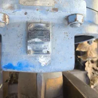 پمپ آب و چاله کن پشت تراکتوری