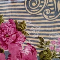 پتو دونفر گل برجسته  خارجی