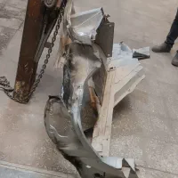 شاسی عقب مگان سمت چپ