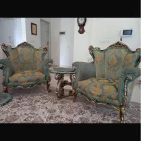 مبل سلطنتی ۹ نفره|مبلمان خانگی و میز عسلی|چالوس, |دیوار