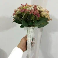 دسته گل عروس عقد و عروسی شیک غنچه رنگی|گل مصنوعی|قم, بلوار امین و ساحلی|دیوار
