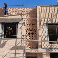 اجرا انوا جوشکاری ساخمانی  سایبان الاچق