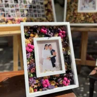 تابلو گل رزینی