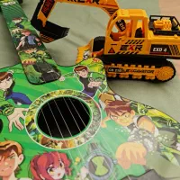 اسباب بازی گیتار و بولدزر