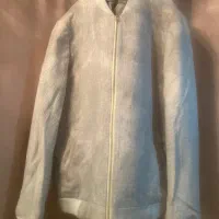 ژاکت بیسبالی دستدوخت کرم برند راد