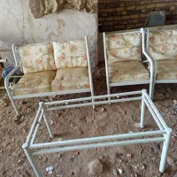 مبل ۶نفره باغی تمیز وسالم
