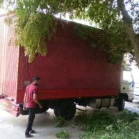 باربری آذین ایسوزو ۶متری ۵تاکارگر حرفه ای بدون دبه