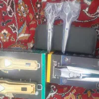 ماشین اصلاح وی جی آر و قیچی ست نو|آرایشی، بهداشتی، درمانی|تربتحیدریه, رضاشهر|دیوار