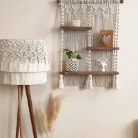 کلاهک آباژور مکرومه