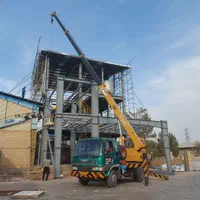 جرثقیل،خدمات جرثقیل دکل بلندوکفی،سبدحمل نفربالابر