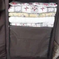 جارختخوابی فلزی پارچه برزنتی