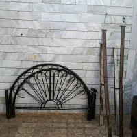 بخاری و تخت دونفره تمیز|تخت و سرویس خواب|خمینیشهر, |دیوار