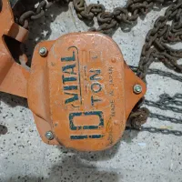 جرثقیل دستی ۱۰ تن Vital اصل ژاپن تمیزوآماده‌به‌کار