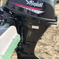 موتور قایق 25چهار زمانه استارت وهندل نو بارگاری