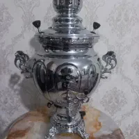 سماور استیل 10 لیتر سالم در حد نو