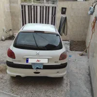 پژو206سفید
