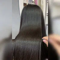 مدل کراتین و ابریشم سازی مو