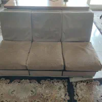 مبل راحتی پنج نفره رویه پارچه.