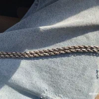 زنجیر نقره اینه کاری|جواهرات|اردبیل, |دیوار