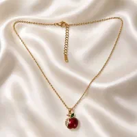 گردنبند استیل رنگ ثابت