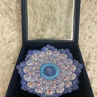 بشقاب میناکاری(۲عدد)|صنایع دستی و سایر لوازم تزئینی|اصفهان, بهارستان|دیوار