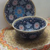 کاسه و بشقاب میناکاری