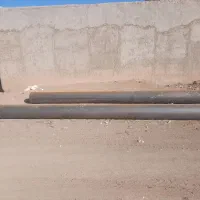 لوله جدار اهنی سایز( ۱۲ )بیست مترو پنجاه سانت   نو