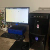 فروش سیستم کامپیوتر کامل با مانیتور و اسپیکر|رایانه رومیزی|تبریز, |دیوار
