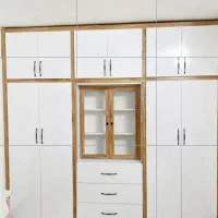 MDF  کلاسیک PAKChOOB|جاکفشی، کمد، دراور|اهواز, زیتون کارمندی|دیوار