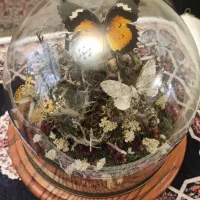 تابلو رو میزی گرد گنبدی