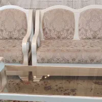 مبل هشت نفره سالم و تازه تعمیر شده