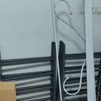 تخت دو طبقه سفید