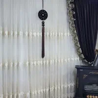 پرده مخمل و دنتل ترک