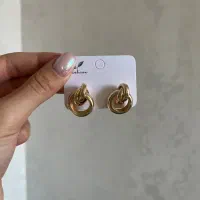 انواع گوشواره استیل و حصیری|بدلیجات|سمنان, |دیوار