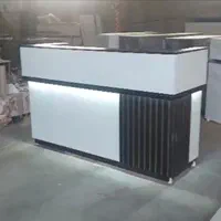 میز کانتر منشی مطب آرایشگاه زنانه پیشخوان لابی و..