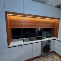 ساخت کابینت MDF با بهترین متریال و قیمت مناسب|خدمات پیشه و مهارت|کهنوج, |دیوار