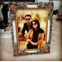 چاپ عکس چهره روی تابلو فرش|تابلو فرش|اصفهان, بهارستان|دیوار