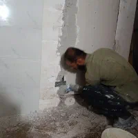 استا سیمان زنی و کاشی کارکار درعراق میخوام