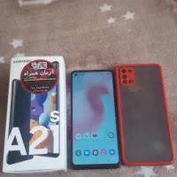 سامسونگa21s،درحدنو،با مالکیت و جعبه