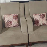 مبل ده نفره همراه با عسلی|مبلمان خانگی و میز عسلی|خاو و میرآباد, |دیوار