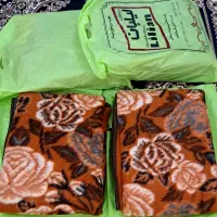 ۴عدد پتو نو ورو تختی نو