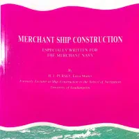 کتاب MERCHANT SHIP CONSRTUCTION