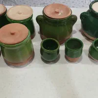 ظرف دیزی سفالی حدودا   ۱۷ عدد