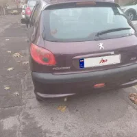 پژو۲۰۶، مدل۹۰، شاسی سالم، نقد واقساط|خودرو سواری و وانت|تهران, سردارجنگل|دیوار