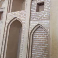 ماکت طرح چوب دستساز از بنای تاریخی|مجسمه، تندیس، ماکت|مشهد, فدک|دیوار