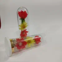 گلدان شیشه ای کادو روز زن و روز مادر|گل مصنوعی|یزد, |دیوار