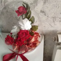 گل مصنوعی شیک .گلدان