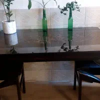 مبل نیمه استیل هفت نفره ، میز نهار خوری، تابلو گل*|مبلمان خانگی و میز عسلی|مشهد, نظام دوست|دیوار